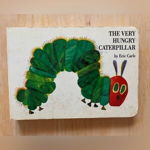 The Very Hungry Caterpillar by Eric Carle, First Board Book Edition